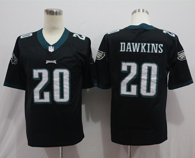 Men's Philadelphia Eagles Brian Dawkins #20 Black Jersey